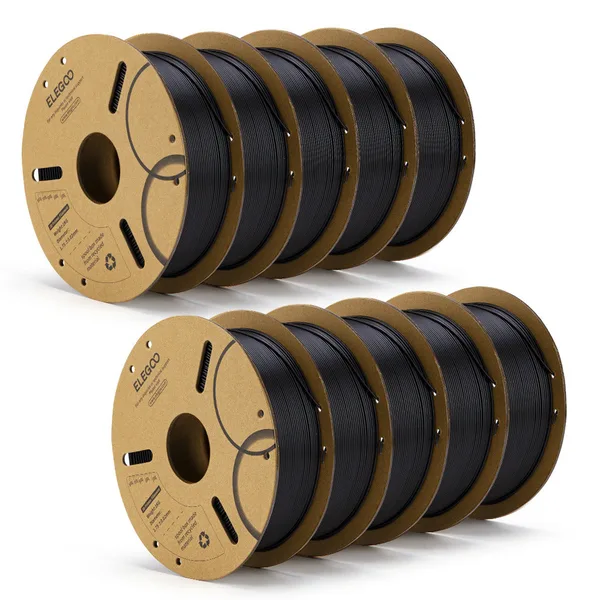 Elegoo PLA Filament Black 10 kg