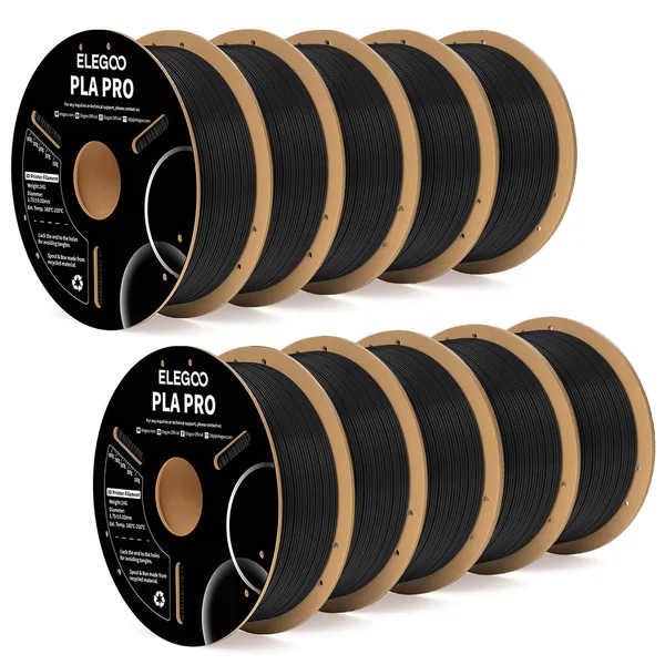 Elegoo PLA Pro Filament Black 10 kg