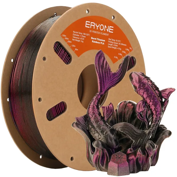 ERYONE (Bundle Sale) PLA Burnt Titanium Filament ，1kg  (MOQ:10 Rolls,Mixable )