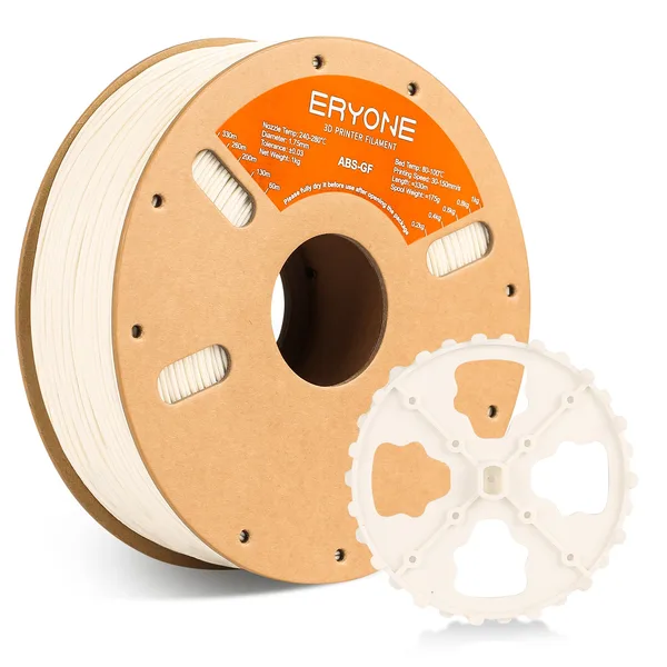ERYONE ERYONE ABS 3D Printer Filament, Dimensional Accuracy +/- 1kg (2.2LBS)/Spool