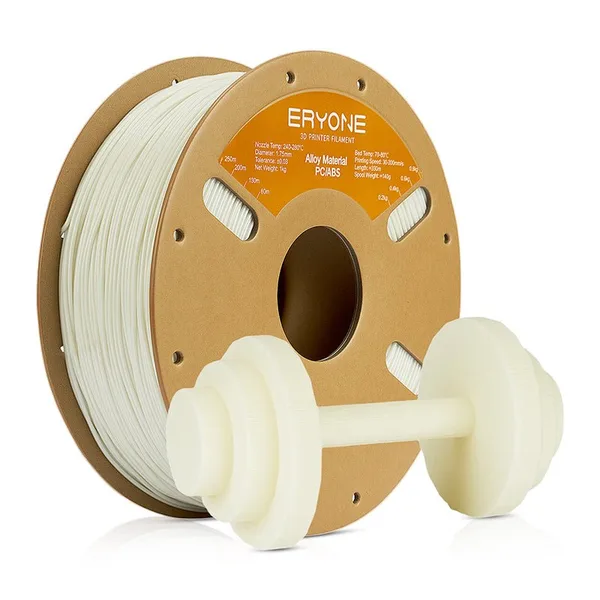ERYONE 3D Printer Filament, ABS-PC Alloy Material Filament -± (1kg)
