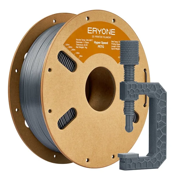 ERYONE 3D Printer Filament, PETG High-Speed Filament -± (1kg)
