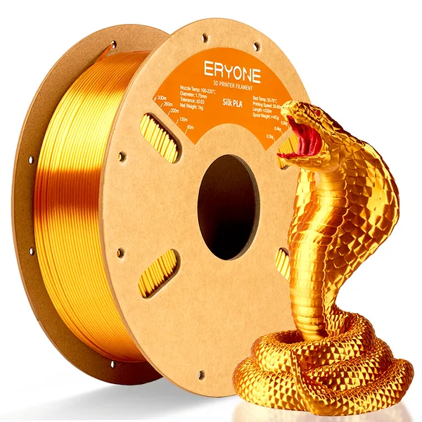 ERYONE 3D Printer Filament, PLA Silk Filament -± (1kg)