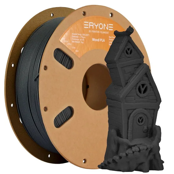 ERYONE PLA Wood Charcoal