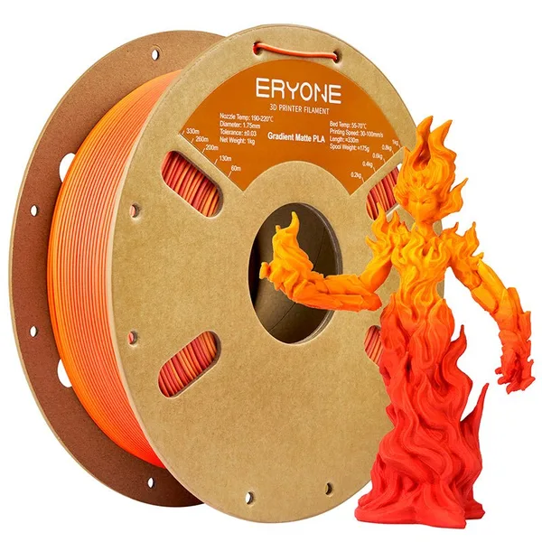 ERYONE PLA Matte Gradient Dual-Color Filament -± (1kg)