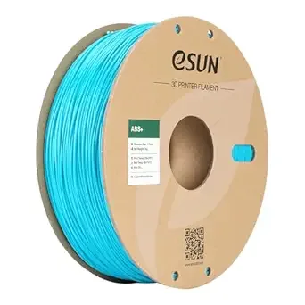 eSUN3D eSUN ABS+ Filament, 3D Printer Filament ABS Plus, Dimensional Accuracy +/-, 1KG Spool (2.2 LBS) 3D Printing Filament for 3D Printers, Light Blue