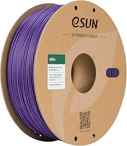 eSUN3D eSUN ABS+ Filament, 3D Printer Filament ABS Plus, Dimensional Accuracy +/-, 1KG Spool (2.2 LBS) 3D Printing Filament for 3D Printers, Purple
