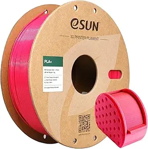 eSUN3D eSUN PLA+ Filament, 3D Printer Filament PLA Plus, Dimensional Accuracy +/-, 1KG Spool (2.2 LBS) 3D Printing Filament for 3D Printers, Magenta