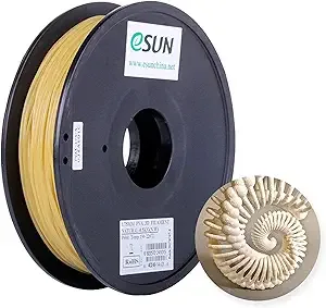 eSUN3D eSUN Water Soluble PVA Filament, 3D Printer Filament PVA, 0.5KG Spool 3D Printing Filament for 3D Printers, Natural