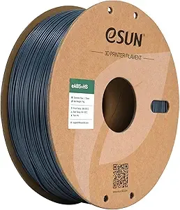 eSUN3D eSUN High Speed ABS+ Filament, Excellent Layer Adhesion 3D Printer Filament Speedy ABS Plus for Fast Printing, 1KG Spool (2.2 LBS) 3D Printing Filament for 3D Printers, Grey