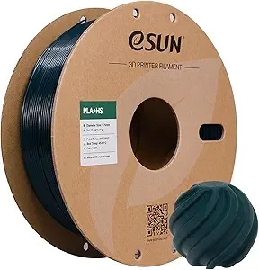 eSUN3D eSUN High Speed PLA+ Filament, 3D Printer Filament Speedy PLA Plus for Fast Printing, Dimensional Accuracy +/-, 1KG Cardboard Spool (2.2 LBS) 3D Printing Filament for 3D Printers, Green