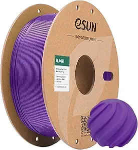 eSUN3D eSUN High Speed PLA+ Filament, 3D Printer Filament Speedy PLA Plus for Fast Printing, Dimensional Accuracy +/-, 1KG Cardboard Spool 3D Printing Filament for 3D Printers, Purple