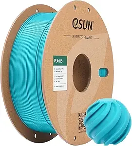 eSUN3D eSUN High Speed PLA+ Filament, 3D Printer Filament Speedy PLA Plus for Fast Printing, Dimensional Accuracy +/-, 1KG Cardboard Spool 3D Printing Filament for 3D Printers, Light Blue