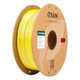 eSUN3D eSUN Silk Mystic PLA Filament, Shiny Silk Three Color Co Extrusion 3D Printer Filament, 1KG (2.2 LBS) Spool 3D Printing Color Change Filament for 3D Printers,Red Yellow Blue