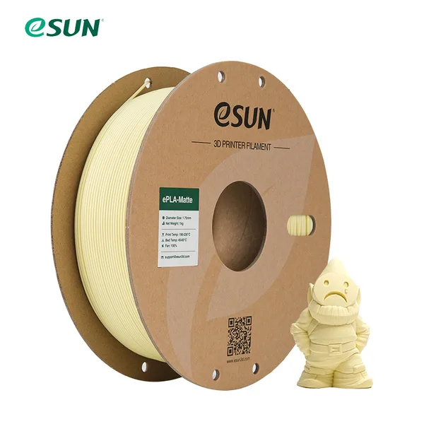 eSUN3D PLA Matte Yellow