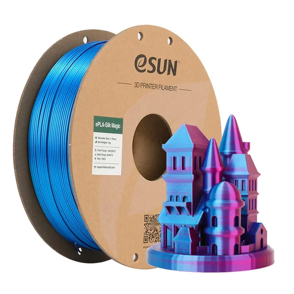 eSUN3D PLA Silk Red