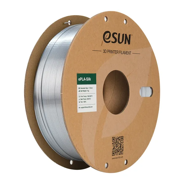 eSUN3D PLA Silk Silver