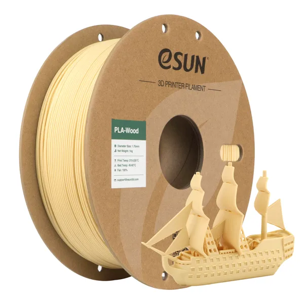 eSUN3D eSUN PLA-Wood 3D Filament 1KG