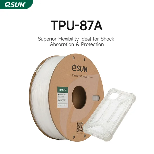 eSUN3D eSUN TPU-87A 3D Filament 1KG