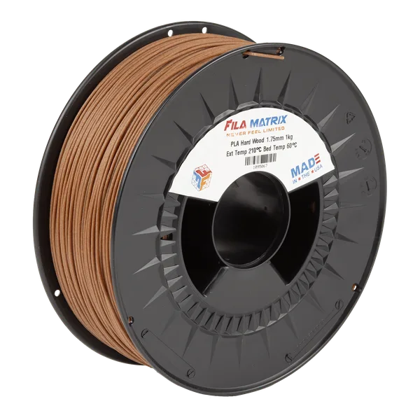 Filamatrix Wood-Filled PLA 3D Printer Filament