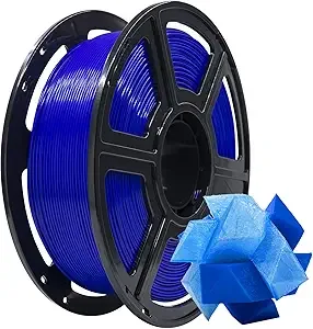 Flashforge FLASHFORGE PLA Filament, 3D Printer Filament 1kg (2.2lbs) Spool, Dimensional Accuracy +/-, 3D Printing Filament Easy to Use and Fits for Most FDM 3D Printers (Blue)