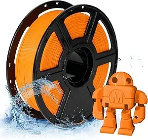 Flashforge FLASHFORGE PETG Pro Filament Orange, 3D Printer Filament 1kg (2.2lbs) Spool, Dimensional Accuracy +/-, 3D Printing Filament for Various Mechanical Parts, Waterproof Parts