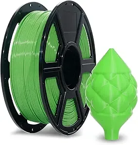 Flashforge FLASHFORGE ABS Pro Filament Green, 3D Printer Filament 1kg (2.2lbs) Spool-Dimensional Accuracy +/-, Hot Deformation Below 90℃, Great for Printing Heat-Resistant Functional Parts