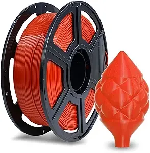Flashforge FLASHFORGE ABS Pro Filament Red, 3D Printer Filament 1kg (2.2lbs) Spool-Dimensional Accuracy +/-, Hot Deformation Below 90℃, Great for Printing Heat-Resistant Functional Parts