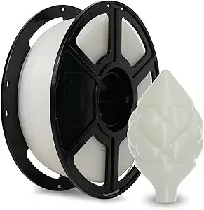 Flashforge FLASHFORGE ABS Pro Filament Natural, 3D Printer Filament 1kg (2.2lbs) Spool-Dimensional Accuracy +/-, Hot Deformation Below 90℃, Great for Printing Heat-Resistant Functional Parts