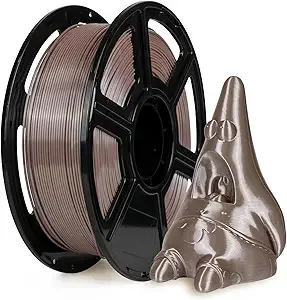Flashforge Flashforge 3D Printer Filament Silk PLA 1kg Spool-Dimensional Accuracy +/- (Coffee)