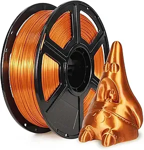 Flashforge Flashforge 3D Printer Filament Silk PLA 1kg Spool-Dimensional Accuracy +/- (Copper)