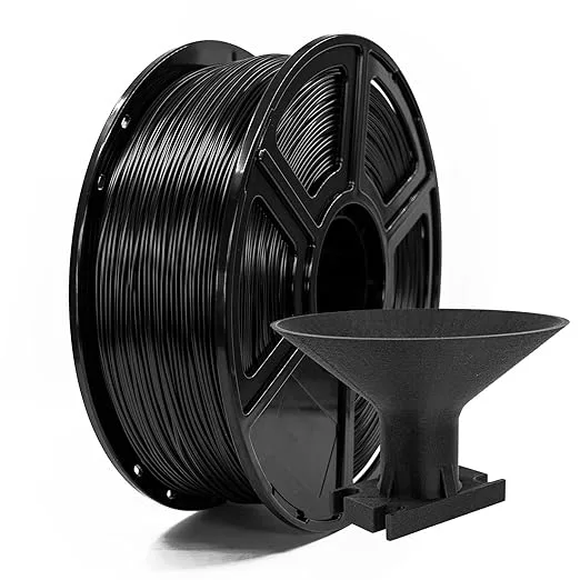 Flashforge FLASHFORGE ASA Filament Black, 3D Printer Filament 1kg (2.2lbs) Spool, Dimensional Accuracy +/-, Durable, High UV-Resistant, Perfect for Printing Outdoor Functional Parts