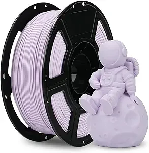 Flashforge FLASHFORGE PLA Filament +/-, Matte Purple 3D Printer Filament 1kg (2.2lbs) Spool, Excellent Printing Performance, Easy to Use for Most FDM 3D Printers