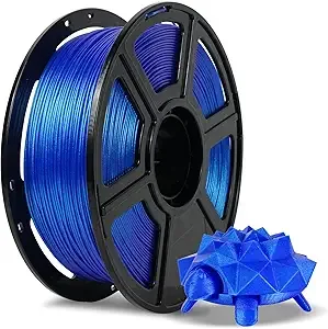 Flashforge FLASHFORGE PLA Filament +/- Skydiver Blue, Color Changeable 3D Printer Filament 1kg (2.2lbs), Chameleon 3D Printing Filament Changing Colors with Light, Perfectly Hide The Layer Line
