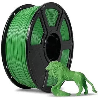 Flashforge FLASHFORGE ASA Filament Green, 3D Printer Filament 1kg (2.2lbs) Spool, Dimensional Accuracy +/-, Durable, High UV-Resistant, Perfect for Printing Outdoor Functional Parts