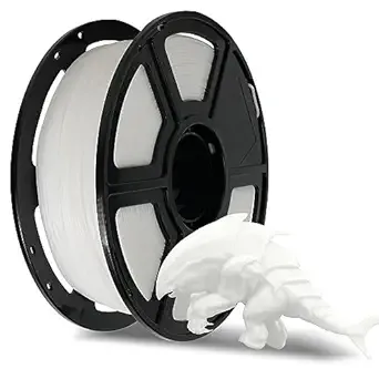 Flashforge FLASHFORGE Rapid PLA Filament White, Max/s High Speed Printing, 3D Printer Filament 1kg (2.2lbs) Spool, Dimensional Accuracy +/-, Enjoy Exceptional Print Quality