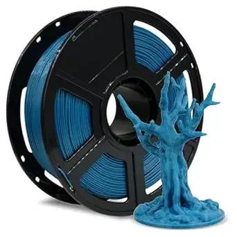 Flashforge FLASHFORGE Rapid PLA Filament Pearl Gentian Blue/s High Speed Printing, 3D Printer Filament 1kg Spool, Dimensional Accuracy +/-, Enjoy Exceptional Print Quality