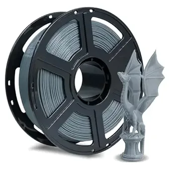 Flashforge FLASHFORGE Rapid PLA Filament Iron Grey/s High Speed Printing, 3D Printer Filament 1kg Spool, Dimensional Accuracy +/-, Enjoy Exceptional Print Quality