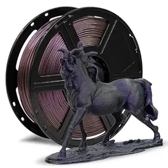 Flashforge FLASHFORGE High Speed Chameleon PLA Multicolour Abyssal Purple, Max/s Fast Printing, PLA Colour Shift Filament, Changes Colour with Light and Angle, Top Notch Filament