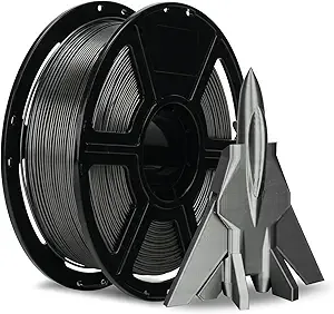 Flashforge FLASHFORGE Rapid PETG Filament Metallic Grey, Max/s High Speed Printing, 3D Printer Filament 1kg Spool, Dimensional Accuracy +/-, Fits Most 3D Printers