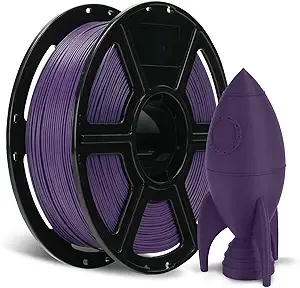 Flashforge FLASHFORGE Carbon Fiber PETG Filament Iris Purple, Reinforced 3D Printer Filament 1kg, Lightweight & High-Strength PETG-CF Filament, Strong & Easy to Print