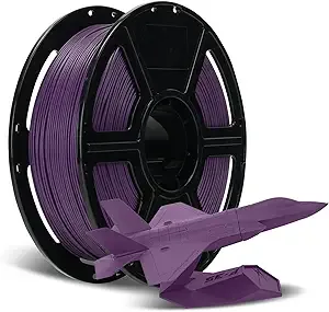 Flashforge FLASHFORGE Carbon Fiber PLA Filament Iris Purple, Reinforced 3D Printer Filament 1kg, Lightweight & High-Strength PLA-CF Filament, Strong & Easy to Print