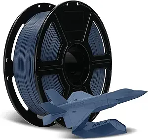 Flashforge FLASHFORGE Carbon Fiber PLA Filament Sailor Blue, Reinforced 3D Printer Filament 1kg, Lightweight & High-Strength PLA-CF Filament, Strong & Easy to Print