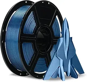 Flashforge FLASHFORGE Rapid PETG Filament Metallic Blue, Max/s High Speed Printing, 3D Printer Filament 1kg Spool, Dimensional Accuracy +/-, Fits Most 3D Printers