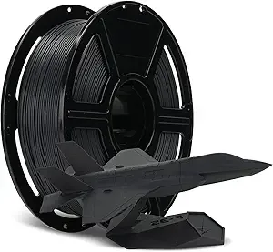 Flashforge FLASHFORGE Carbon Fiber PLA Filament Volcanic Rock Gray, Reinforced 3D Printer Filament 1kg, Lightweight & High-Strength PLA-CF Filament, Strong & Easy to Print