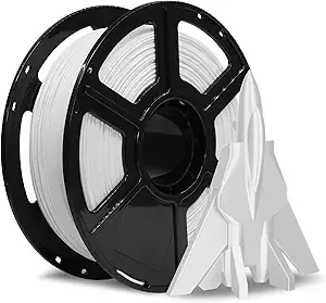 Flashforge FLASHFORGE Rapid PETG Filament White, Max/s High Speed Printing, 3D Printer Filament 1kg Spool, Dimensional Accuracy +/-, Fits Most 3D Printers