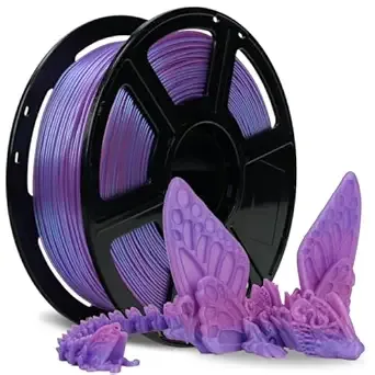 Flashforge FLASHFORGE Rapid PLA Filament +/- Blue to Pink Gradient, Max/s High Speed Printing, 3D Printer Filament 1kg(2.2lbs), Changing Colors with Light
