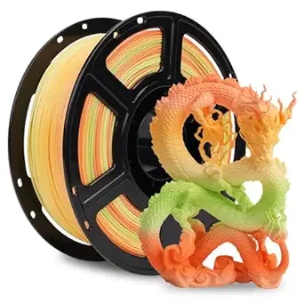 Flashforge FLASHFORGE Rapid PLA Filament Rainbow Corals/s High Speed Printing, 3D Printer Filament 1kg Spool, Dimensional Accuracy +/-, Enjoy Exceptional Print Quality