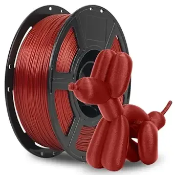 Flashforge FLASHFORGE Rapid PLA Filament Aurora Red/s High Speed Printing, 3D Printer Filament 1kg Spool, Dimensional Accuracy +/-, Enjoy Exceptional Print Quality