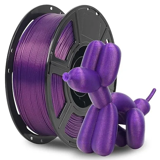 Flashforge FLASHFORGE Rapid PLA Filament Aurora Purple/s High Speed Printing, 3D Printer Filament 1kg Spool, Dimensional Accuracy +/-, Enjoy Exceptional Print Quality